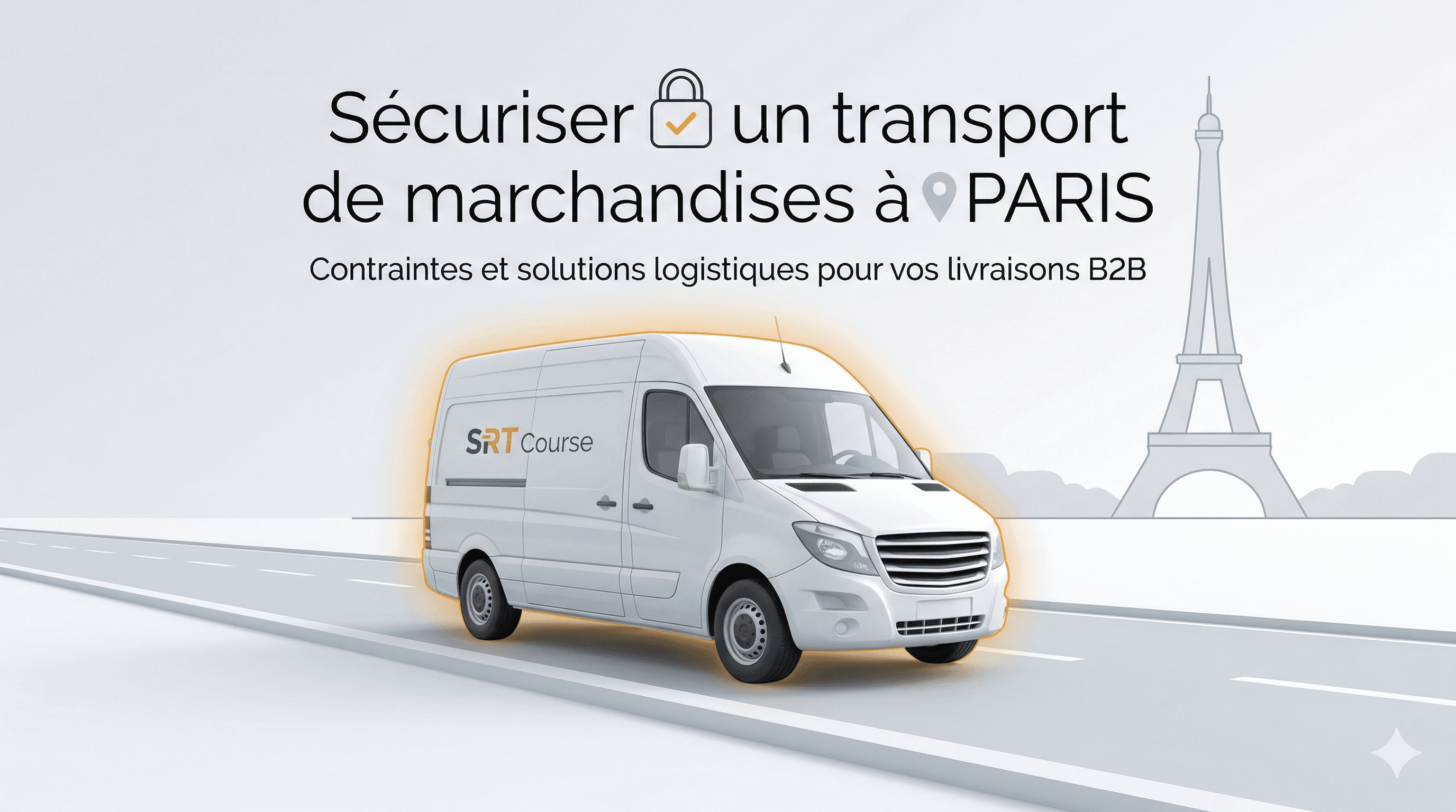 Transport sécurisé de marchandises à Paris